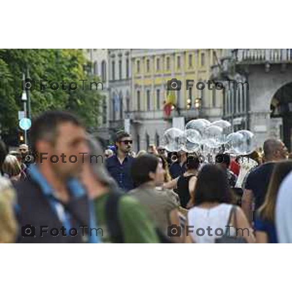 foto LaPresse Tiziano Manzoni 17/06/2018 Cronaca Bergamo - ITALIA Donizetti Night 2018