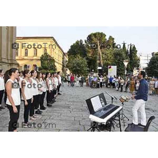 foto LaPresse Tiziano Manzoni 17/06/2018 Cronaca Bergamo - ITALIA Donizetti Night 2018