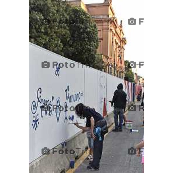 foto LaPresse Tiziano Manzoni 17/06/2018 Cronaca Bergamo - ITALIA Donizetti Night 2018