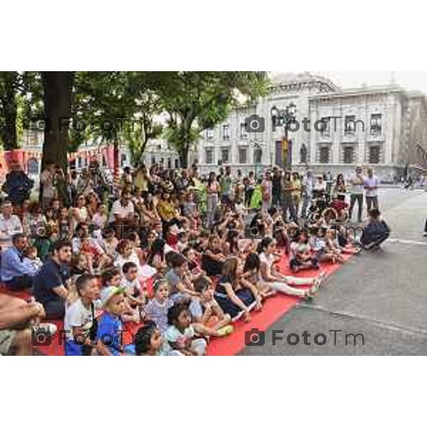 foto LaPresse Tiziano Manzoni 17/06/2018 Cronaca Bergamo - ITALIA Donizetti Night 2018