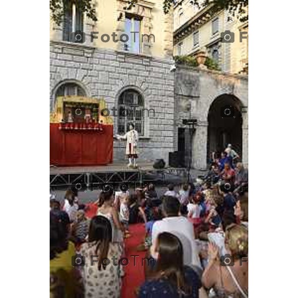 foto LaPresse Tiziano Manzoni 17/06/2018 Cronaca Bergamo - ITALIA Donizetti Night 2018