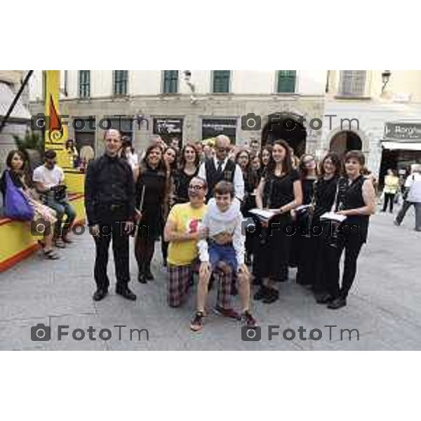 foto LaPresse Tiziano Manzoni 17/06/2018 Cronaca Bergamo - ITALIA Donizetti Night 2018