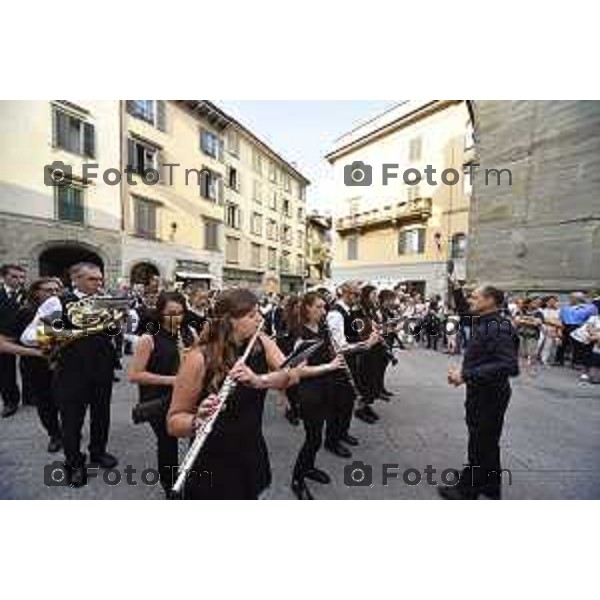 foto LaPresse Tiziano Manzoni 17/06/2018 Cronaca Bergamo - ITALIA Donizetti Night 2018