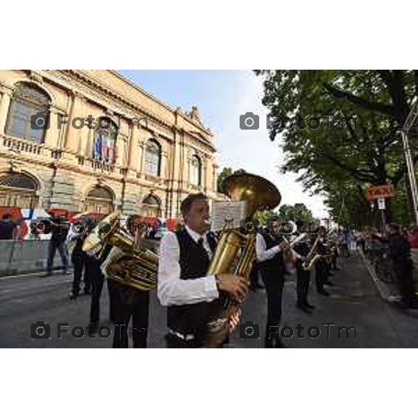 foto LaPresse Tiziano Manzoni 17/06/2018 Cronaca Bergamo - ITALIA Donizetti Night 2018