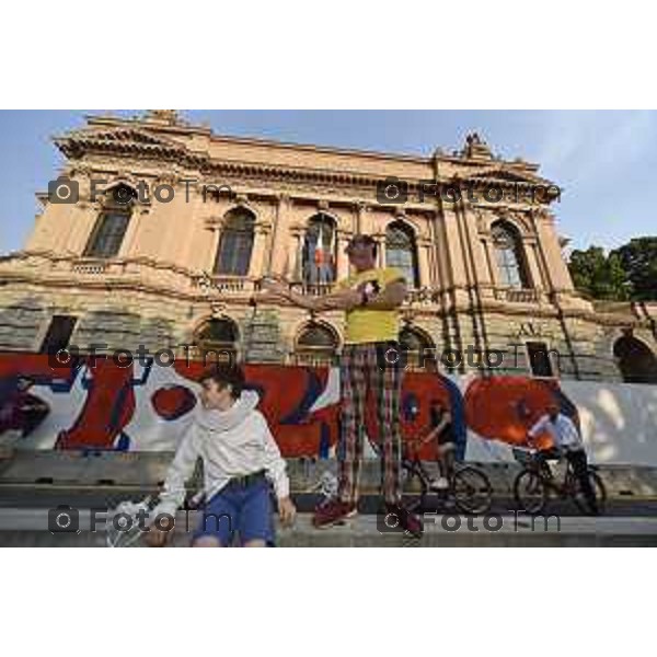 foto LaPresse Tiziano Manzoni 17/06/2018 Cronaca Bergamo - ITALIA Donizetti Night 2018