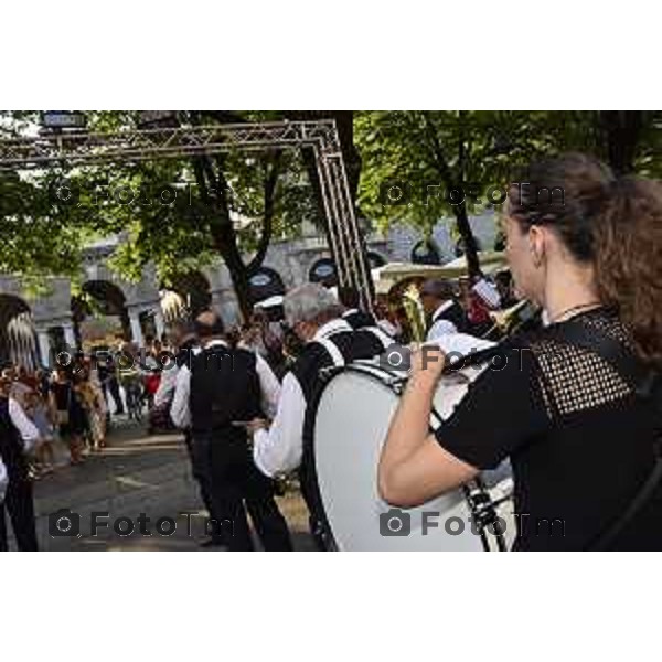 foto LaPresse Tiziano Manzoni 17/06/2018 Cronaca Bergamo - ITALIA Donizetti Night 2018