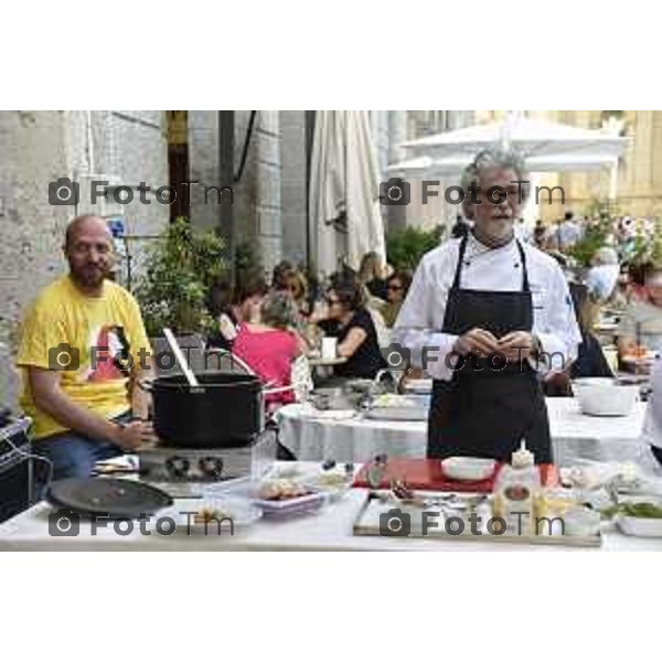 foto LaPresse Tiziano Manzoni 17/06/2018 Cronaca Bergamo - ITALIA Donizetti Night 2018