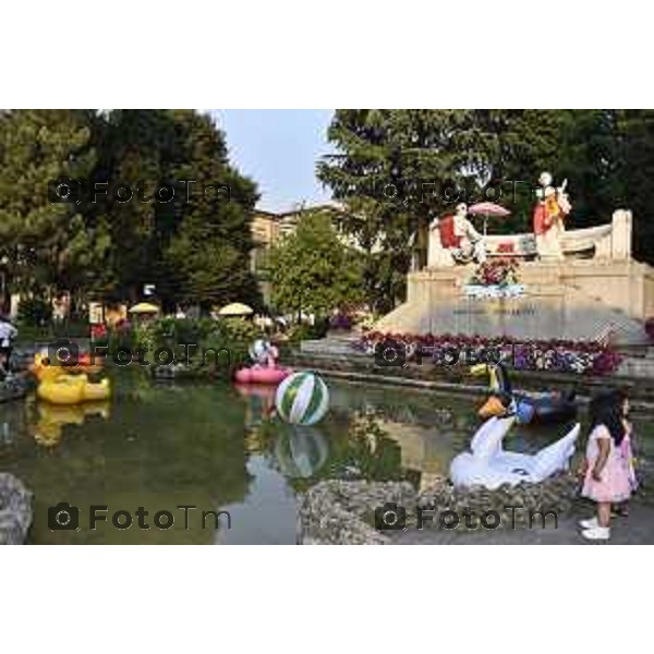 foto LaPresse Tiziano Manzoni 17/06/2018 Cronaca Bergamo - ITALIA Donizetti Night 2018