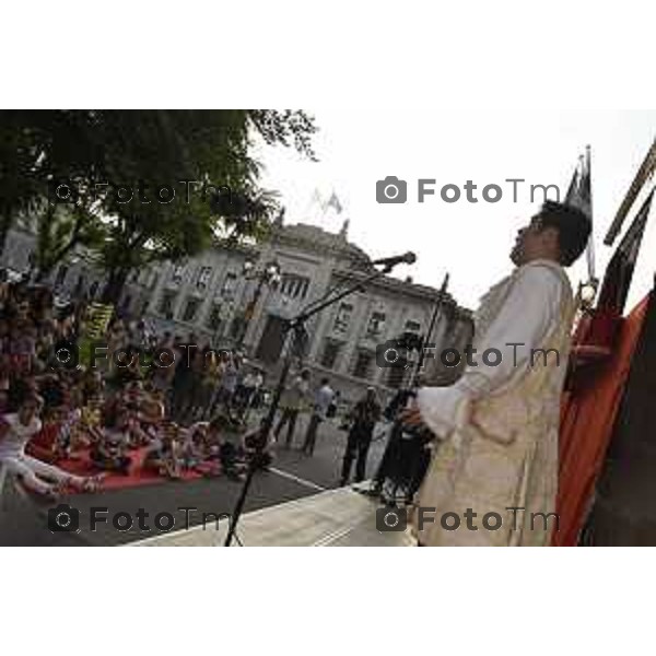 foto LaPresse Tiziano Manzoni 17/06/2018 Cronaca Bergamo - ITALIA Donizetti Night 2018