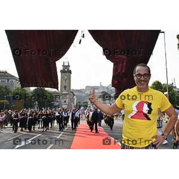 foto LaPresse Tiziano Manzoni 17/06/2018 Cronaca Bergamo - ITALIA Donizetti Night 2018