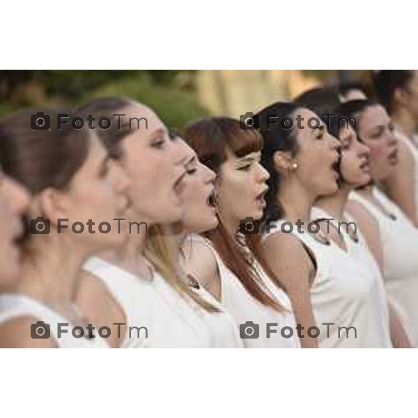 foto LaPresse Tiziano Manzoni 17/06/2018 Cronaca Bergamo - ITALIA Donizetti Night 2018