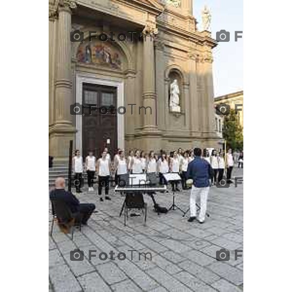 foto LaPresse Tiziano Manzoni 17/06/2018 Cronaca Bergamo - ITALIA Donizetti Night 2018