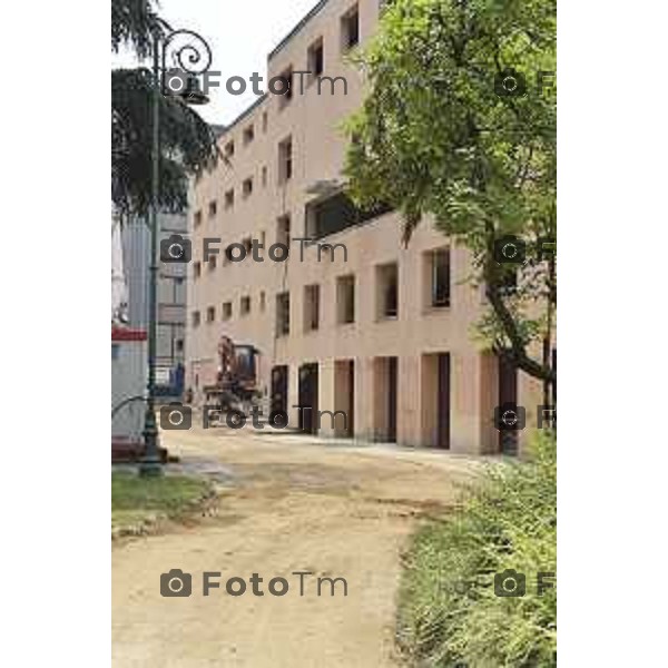 foto LaPresse Tiziano Manzoni 06/06/2018 Cronaca Bergamo - ITALIA Visita cantiere Teatro Donizetti nella foto: