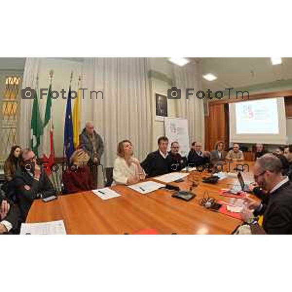 Foto Manzoni Tiziano/LaPresse 13-12-2022 Bergamo Italia - Cronaca - presentazione programma dell\'inaugurazione di Bergamo e Brescia Capitale Italiana della Cultura 2023. Assessora alla Cultura Nadia Ghisalberti