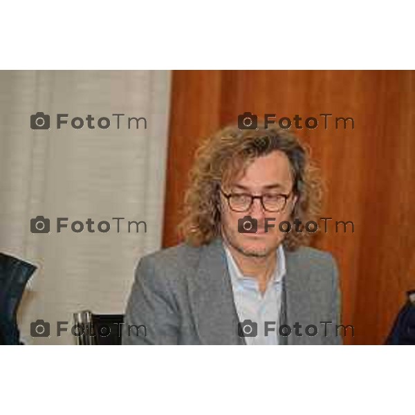 Foto Manzoni Tiziano/LaPresse 13-12-2022 Bergamo Italia - Cronaca - presentazione programma dell\'inaugurazione di Bergamo e Brescia Capitale Italiana della Cultura 2023.