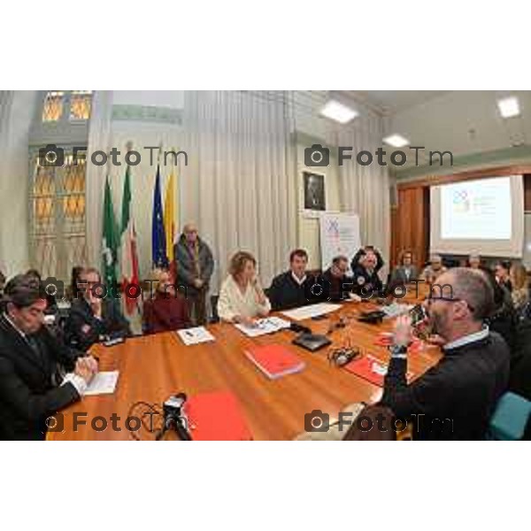 Foto Manzoni Tiziano/LaPresse 13-12-2022 Bergamo Italia - Cronaca - presentazione programma dell\'inaugurazione di Bergamo e Brescia Capitale Italiana della Cultura 2023. Assessora alla Cultura Nadia Ghisalberti