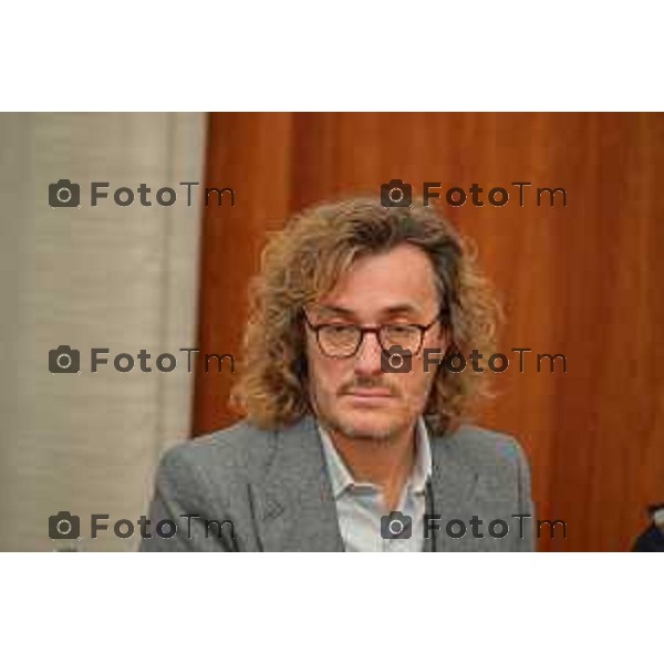 Foto Manzoni Tiziano/LaPresse 13-12-2022 Bergamo Italia - Cronaca - presentazione programma dell\'inaugurazione di Bergamo e Brescia Capitale Italiana della Cultura 2023.