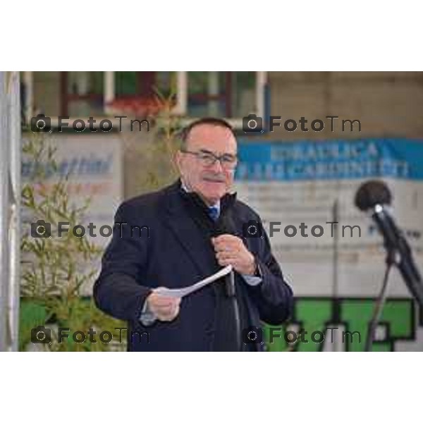 Tiziano Manzoni/LaPresse 27-12-2022 - Bergamo, Italia Cronaca Il ministro Matteo Salvini alla doppia inaugurazione del secondo lotto della tangenziale e del primo gia aperto