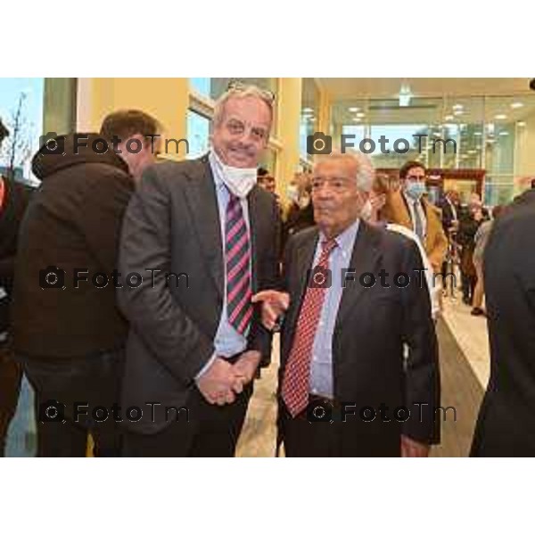 Foto Manzoni Tiziano/LaPresse 10-01-2023 Bergamo Italia - Cronaca - Inaugurazione ospedale policlinico San Pietro GSD