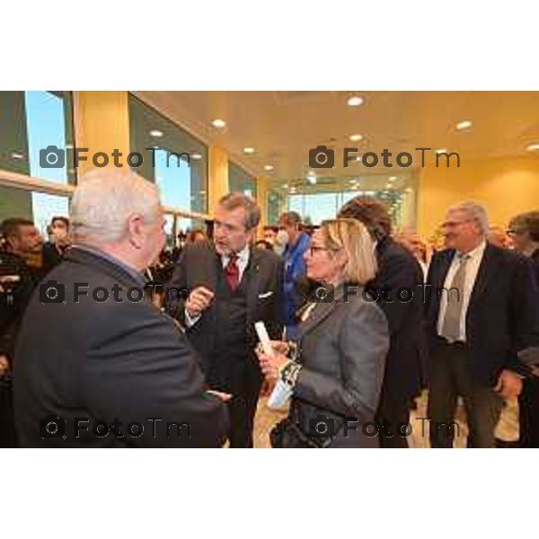 Foto Manzoni Tiziano/LaPresse 10-01-2023 Bergamo Italia - Cronaca - Inaugurazione ospedale policlinico San Pietro GSD