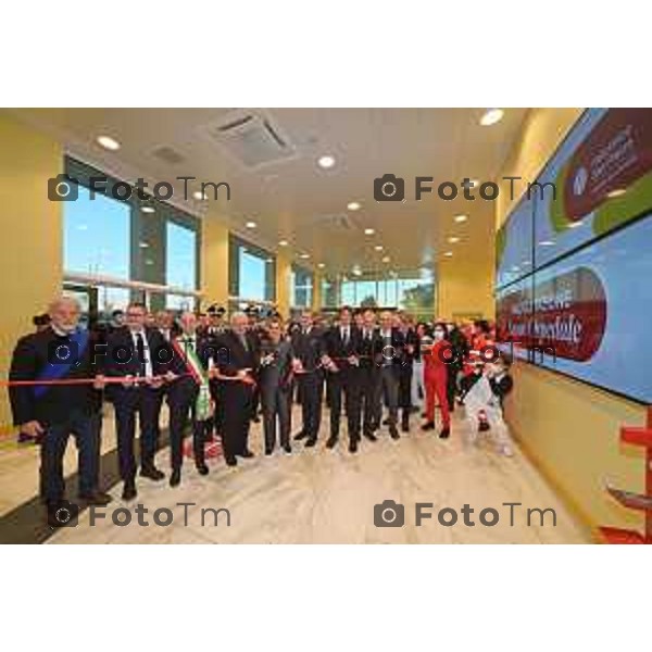 Foto Manzoni Tiziano/LaPresse 10-01-2023 Bergamo Italia - Cronaca - Inaugurazione ospedale policlinico San Pietro GSD