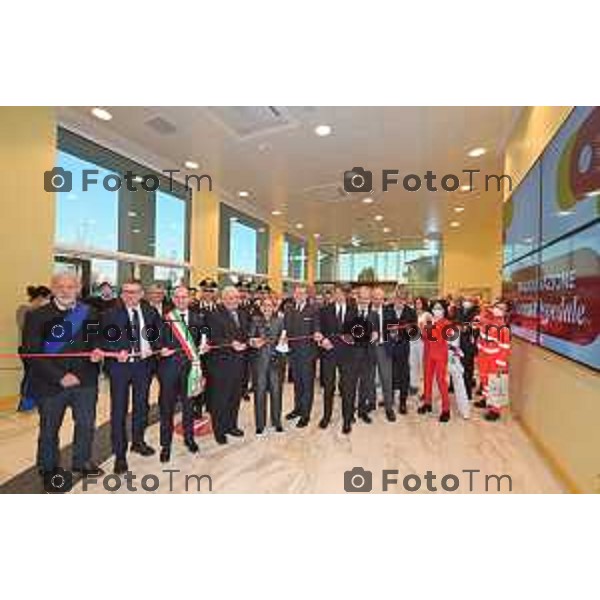 Foto Manzoni Tiziano/LaPresse 10-01-2023 Bergamo Italia - Cronaca - Inaugurazione ospedale policlinico San Pietro GSD