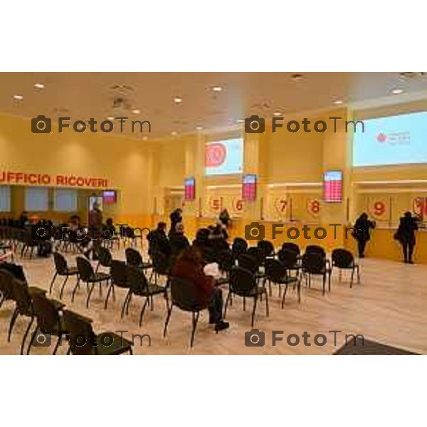 Foto Manzoni Tiziano/LaPresse 10-01-2023 Bergamo Italia - Cronaca - Inaugurazione ospedale policlinico San Pietro GSD