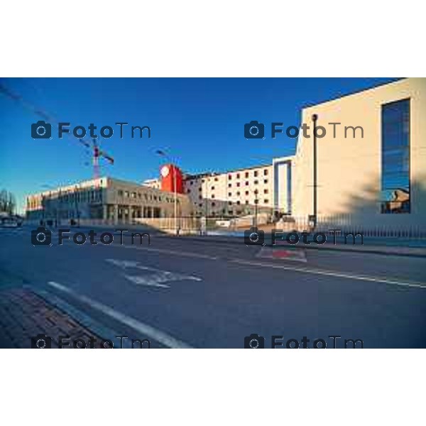 Foto Manzoni Tiziano/LaPresse 10-01-2023 Bergamo Italia - Cronaca - Inaugurazione ospedale policlinico San Pietro GSD