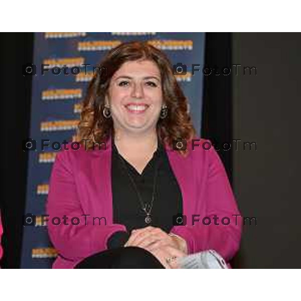 Foto Manzoni Tiziano/LaPresse 13-1-2023Bergamo Italia - Cronaca - Bergamo presentazione candidati Pd con Majorino capo lista pd Lombardia Maria Cristina Galizzi