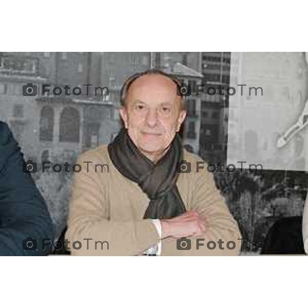 Tiziano Manzoni/LaPresse 17-01- 2023 Bergamo, Italia Cronaca Bergamo presentazione candidati Lega regionali 2023 Roberto Anelli,