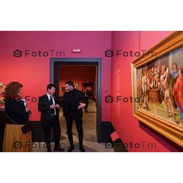 Foto Manzoni Tiziano/LaPresse 26-1-2023Bergamo Italia - Cronaca - Bergamo Accademia Carrara dopo il restauro per Capitale Cultura,