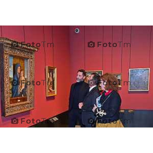 Foto Manzoni Tiziano/LaPresse 26-1-2023Bergamo Italia - Cronaca - Bergamo Accademia Carrara dopo il restauro per Capitale Cultura,