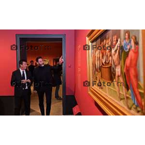 Foto Manzoni Tiziano/LaPresse 26-1-2023Bergamo Italia - Cronaca - Bergamo Accademia Carrara dopo il restauro per Capitale Cultura,