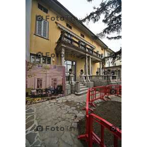 Foto Manzoni Tiziano/LaPresse 27-1-2023Bergamo Italia - Cronaca - Bergamo Orti Nuovi Lounge rigenerazione ex Canossiane e di Palazzo Limonta