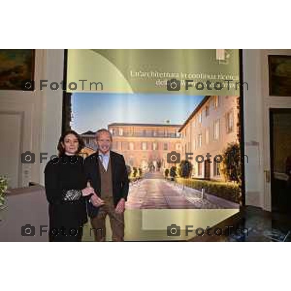 Foto Manzoni Tiziano/LaPresse 27-1-2023Bergamo Italia - Cronaca - Bergamo Orti Nuovi Lounge rigenerazione ex Canossiane e di Palazzo Limonta