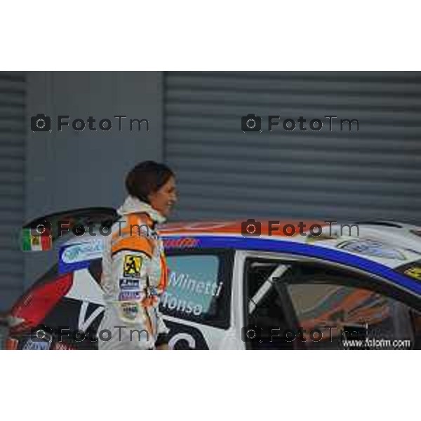 Foto Tiziano Manzoni/LMonza Rally autodromo di monza Nicole Minetti copilota