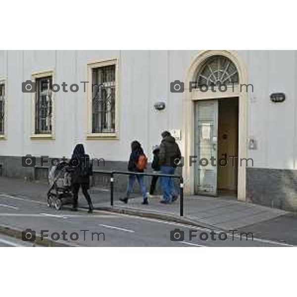 Foto Manzoni Tiziano/LaPresse 9-02-2023 Bergamo Italia - Cronaca - Bergamo Comando di Polizia Locale risultati ottenuti 2022. viceSindaco Sergio Gandi e la Comandante della Polizia Locale Gabriella Messina