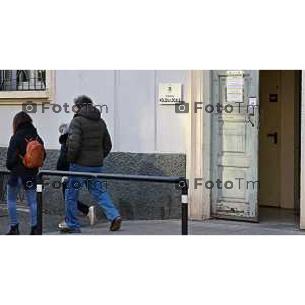 Foto Manzoni Tiziano/LaPresse 9-02-2023 Bergamo Italia - Cronaca - Bergamo Comando di Polizia Locale risultati ottenuti 2022. viceSindaco Sergio Gandi e la Comandante della Polizia Locale Gabriella Messina