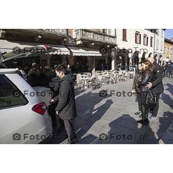 Fot Paolo Vezzoli for Tiziano Manzoni /LaPresse 9-02-2023Bergamo Italia - Cronaca - Romano di Lombardia Funerale di Yana Maliko