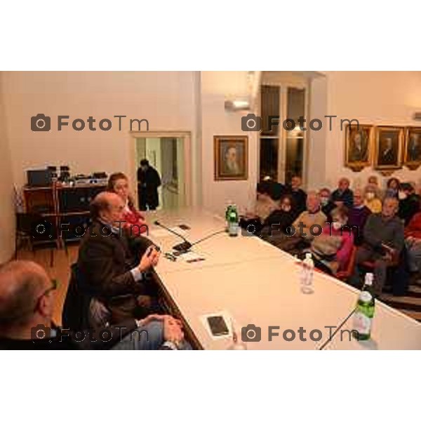 Tiziano Manzoni/LaPresse 10-01- 2023 Bergamo, Italia Cronaca Bergamo Pier Luigi Bersani