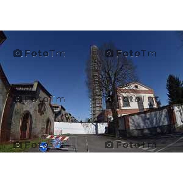 Villaggio Crespi d\'Adda, Patrimonio Unesco nella foto: lavori percassi nuovo centro direzionale