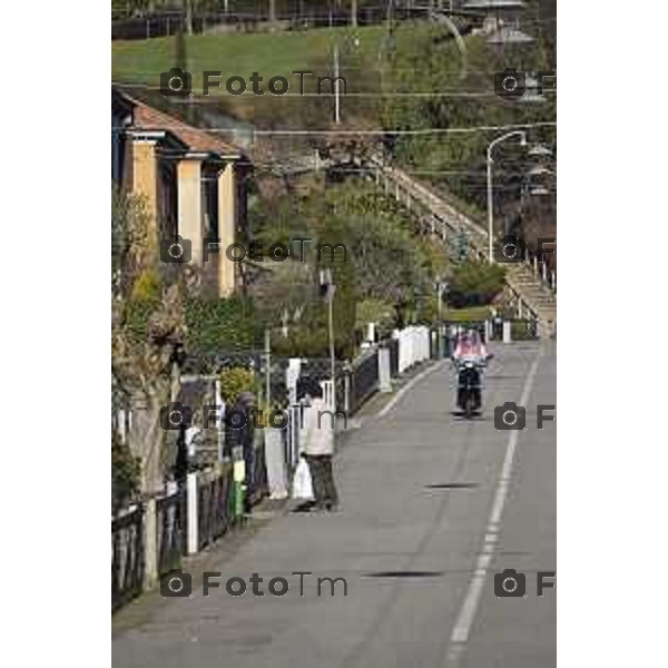 Villaggio Crespi d\'Adda, Patrimonio Unesco nella foto: VISTA DEL PAESE