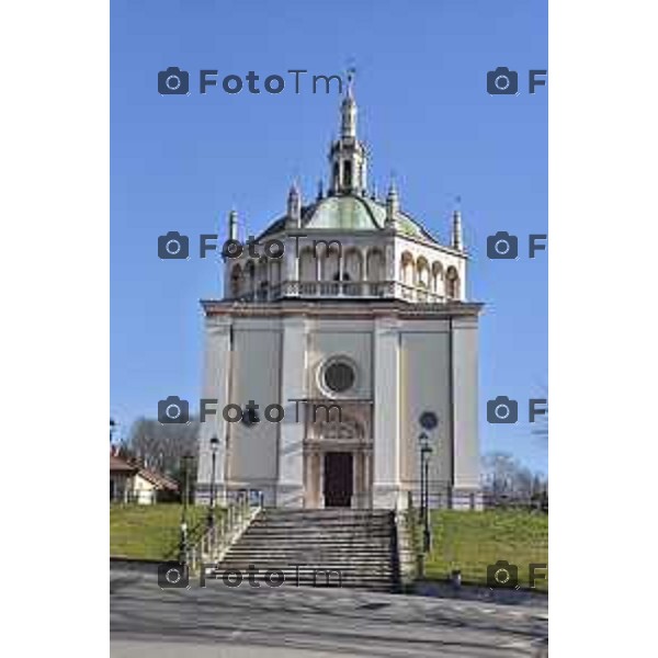 Villaggio Crespi d\'Adda, Patrimonio Unesco nella foto: LA CHIESA