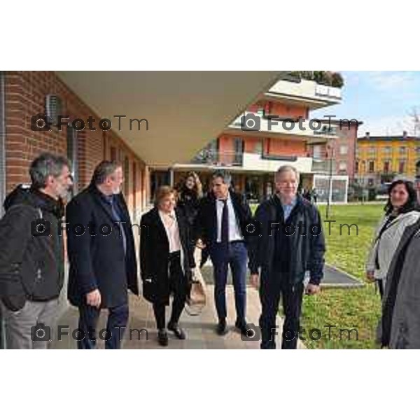 Foto Manzoni Tiziano/LaPresse 01-03--2023 Bergamo Italia - Cronaca - Casa di Comunità Villa D’Almè: porte aperte ai cittadini