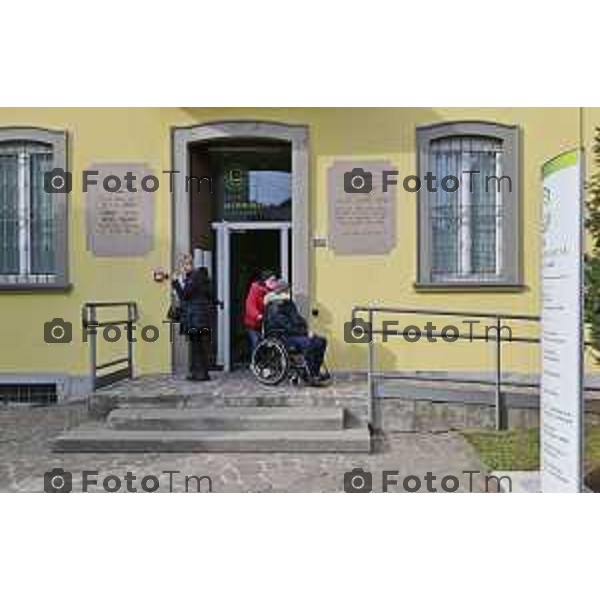 Foto Manzoni Tiziano/LaPresse 01-03--2023 Bergamo Italia - Cronaca - Casa di Comunità Villa D’Almè: porte aperte ai cittadini