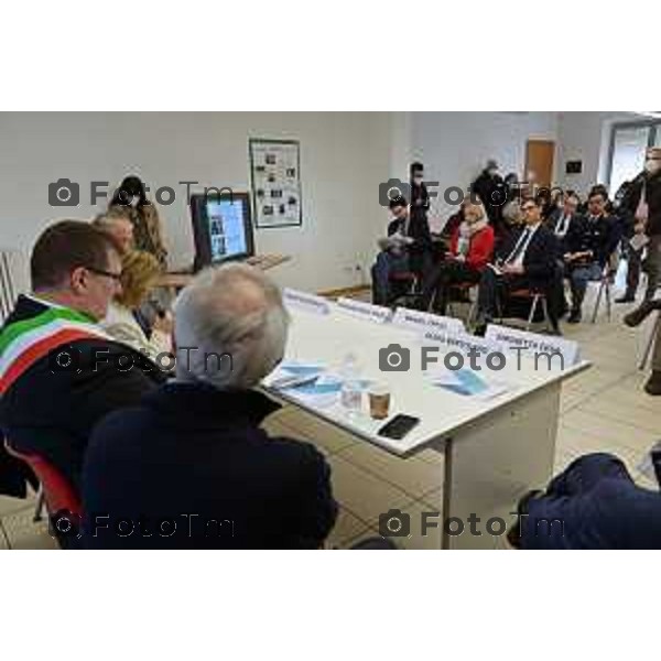 Foto Manzoni Tiziano/LaPresse 01-03--2023 Bergamo Italia - Cronaca - Casa di Comunità Villa D’Almè: porte aperte ai cittadini