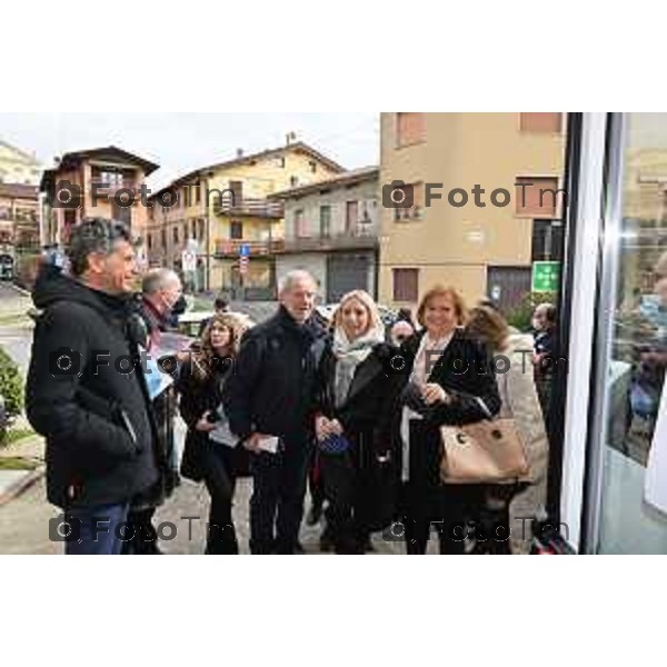 Foto Manzoni Tiziano/LaPresse 01-03--2023 Bergamo Italia - Cronaca - Casa di Comunità Villa D’Almè: porte aperte ai cittadini