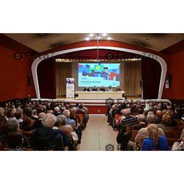 Foto Manzoni Tiziano/LaPresse 04-03-2023Bergamo Italia - Cronaca - Bergamo presentazione ufficiale della Settimana della Cultura Casa del Giovane.