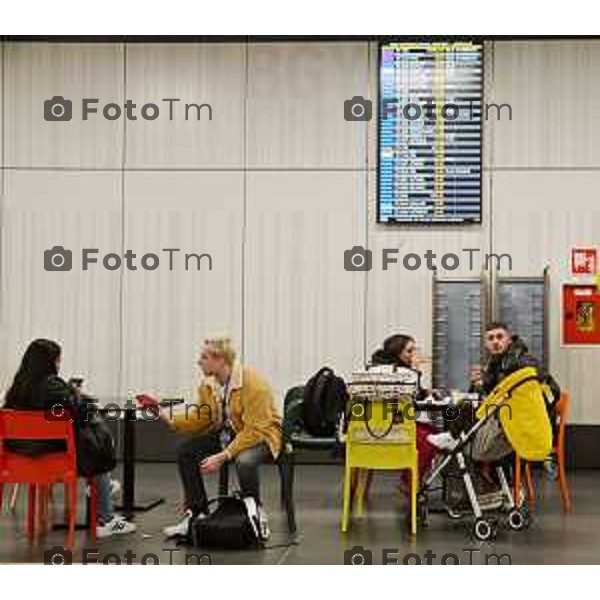 Foto Tiziano Manzoni/LaPresse Bergamo Italia Cronaca 06-03-2023 Aaeroporto di Milano Bergamo,presentazione nuovo hangar Ryanair, che nell’occasione celebrerà il ventennale della sua base operativa