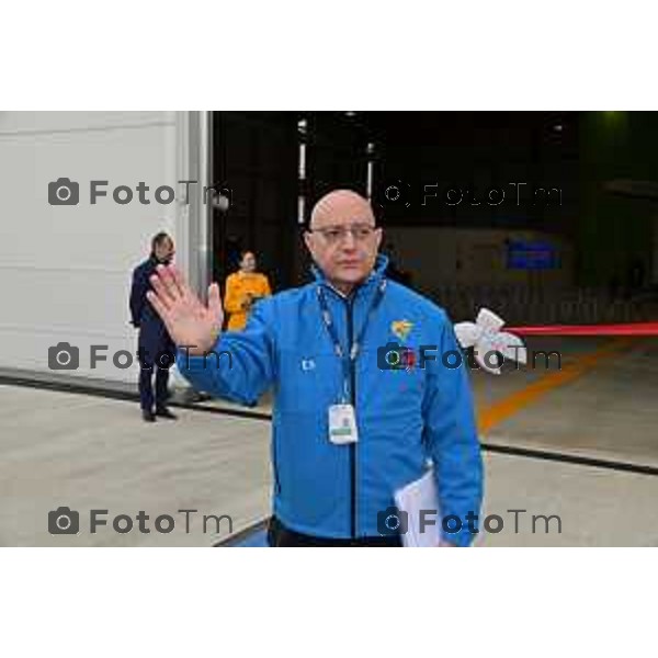 Foto Tiziano Manzoni/LaPresse Bergamo Italia Cronaca 06-03-2023 Aaeroporto di Milano Bergamo,presentazione nuovo hangar Ryanair, che nell’occasione celebrerà il ventennale della sua base operativa Eugenio Sorrentino